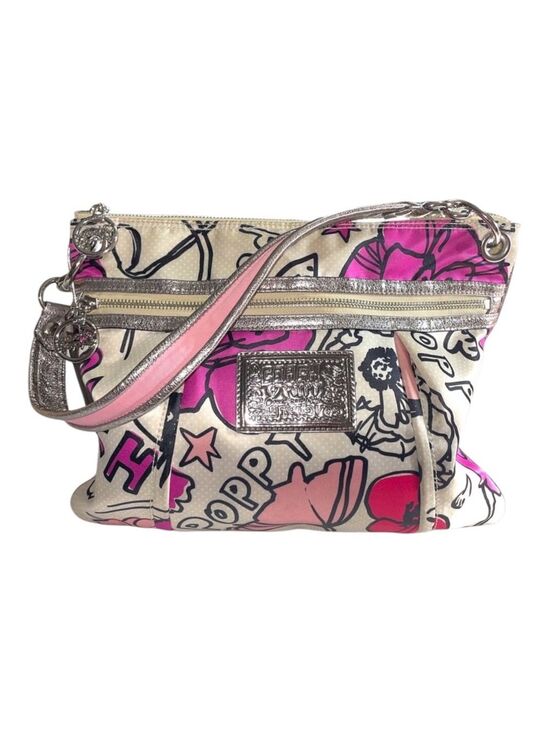 Coach Handbags - Coach Poppy Floral Pop Art Print Satchel Bag